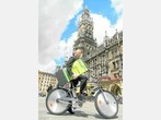 Bürgermeister Hep Monatzeder präsentiert Radverkehrsförderung