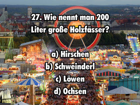Wiesn R&auml;tsel Oktoberfest