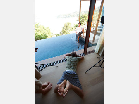 Jogi macht Urlaub - Fotos vom Dreh zum TV-Spot