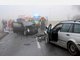 Schwerer Nebel-Unfall bei Hampersdorf