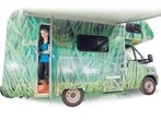 Campen: Reisemesse Free zeigt ein Reisemobil von gestern mit Technik von morgen