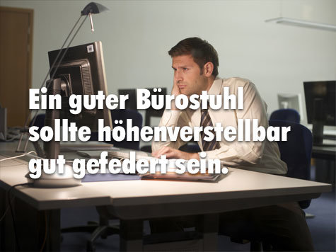 Fit im B&uuml;ro