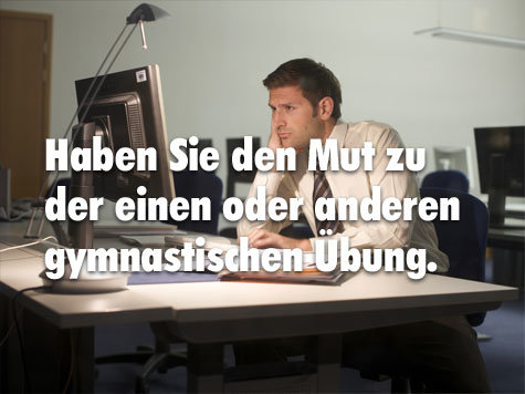 Fit im B&uuml;ro