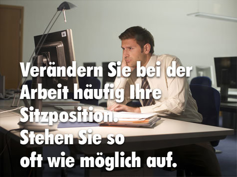 Fit im B&uuml;ro