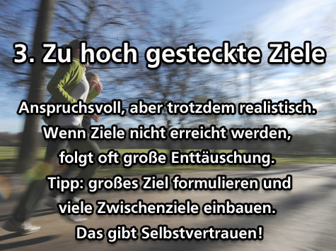 Laufen Training Fehler