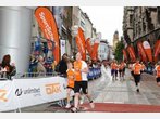Stadtlauf München: Bilder vom Zieleinlauf auf dem Marienplatz