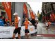 Stadtlauf M&uuml;nchen: Bilder vom Zieleinlauf auf dem Marienplatz von 8.45 bis 8.55