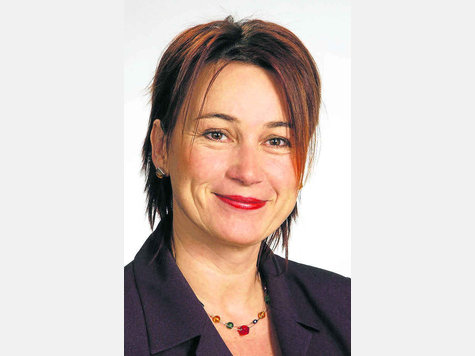 Helga Stieglmeier Die Gr&uuml;nen-Vorstandssprecherin betont das Nein zur dritten Startbahn.