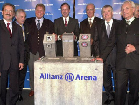 Christian Ude Karl Heinz Wildmoser Edmund Stoiber Uli Hoene&szlig;