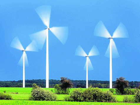 Nur mit Windenergie wird in M&uuml;nsing, Pilotgemeinde der Energiewende Oberland, das Ziel der Energieautarkie gelingen. 37 Prozent des Strombedarfs k&ouml;nnten auf diese Weise gewonnen werden. Foto: archiv