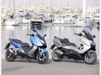 Die neuen BMW-Roller flitzen mit 60 PS durch die Stadt