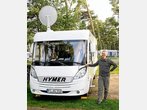 Unterwegs mit dem luxuriösen Wohnmobil Hymer B 694