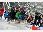 Hornschlittenrennen in Garmisch-Partenkirchen