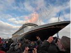 "Fantasy" - wird derzeit in Papenburg bei der Meyer-Werft ausgerüstet