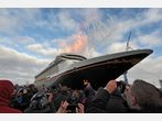 "Fantasy" - wird derzeit in Papenburg bei der Meyer-Werft ausgerüstet