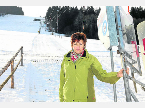 Dieses Wochenende will Maria Erhard ihren Lift am Bromberg &ouml;ffnen.