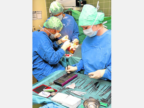 Boom in Erding: Noch nie wurden am Kreiskrankenhaus so viele Patienten aufgenommen und operiert. Foto: dpa Boom in Erding: Noch nie wurden am Kreiskrankenhaus so viele Patienten aufgenommen und operiert. Foto: dpa
