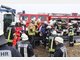 Lkw kippt auf B20 um