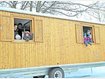 Der Bauwagen des Waldkindergartens Ebersberg. Bald soll es auch einen Waldhort geben. Foto: sro