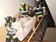 Die M&uuml;nchner Feuerwehr rettete Hunde vor einem Wohnungsbrand in der Au.