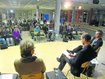 &Uuml;ber Poings Zukunft diskutierten Schulleiterin Simone Fleischmann, Prof. Gebhard Wulfhorst, Prof. Matthias Ottmann (v.li.) und B&uuml;rgermeister Albert Hingerl. foto: rm