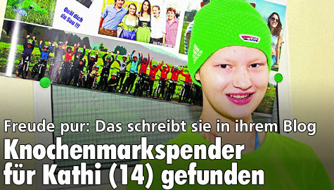 Knochenmarkspender für Kathi gefunden