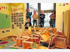 Spielzeugfreier Kindergarten in Penzberg feiert Jubiläum