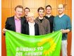 Der neue Vorstand hat viel vor (v.l.): Walter Voit, Sascha Mironov, Judith Reichel, Manuel Eberhardt, Holger Langebr&ouml;ker und Daniel Holmer. Foto: tb