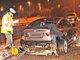 Der BMW und der Transporter waren nach dem schweren Unfall auf dem Georg-Brauchle-Ring nur noch Schrott.