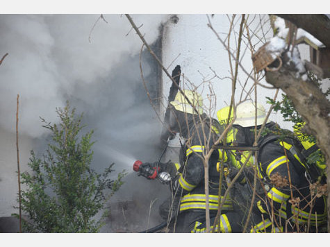 Ein alter &Ouml;lofen sorgte f&uuml;r einen Wohnhausbrand in Ebersberg.