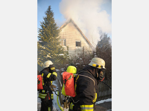 Ein alter &Ouml;lofen sorgte f&uuml;r einen Wohnhausbrand in Ebersberg.