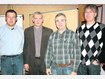 Die Interessen der Bauern wollen auch k&uuml;nftig Ludwig Fl&ouml;rs (r.) und Rudi Wildgruber (2.v.r.) vertreten. Links Maschinenring-Gesch&auml;ftsf&uuml;hrer Wolfgang Lang, daneben der Vorsitzende Josef Haller. Foto: Fischer