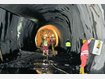 Sprengarbeiten im Nordportal des Kramer-Erkundungsstollens. Wann das Geld f&uuml;r den Haupttunnel bereitsteht, ist weiter unklar. foto: sehr