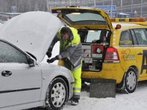 ADAC-Pannenhelfer im Dauereinsatz