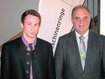 Stolz auf ihre Bilanz: Gesch&auml;ftsf&uuml;hrer Christoph Luderschmid (links) und der MR-Vorsitzende Johann M&ouml;sl. &emsp; Foto: ost