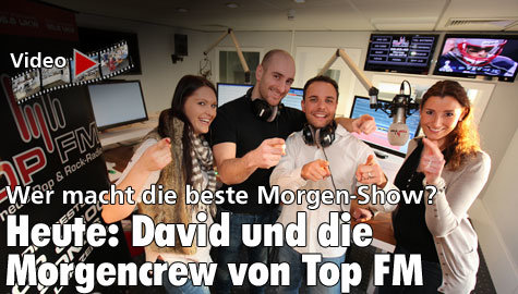 David und die Morgencrew von Top FM
