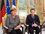 Angela Merkel und Nicolas Sarkozy beraten bei Ministerrat über Griechenland und Steuerfragen