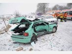 Schwerer Unfall auf B 304 zwischen Zorneding und Eglharting