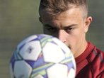 Xherdan Shaqiri schon zum Medizincheck in München