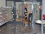 Rohrbruch: Land unter im Brucker Rathaus