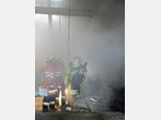Brand in Schreinerei in Miesbach