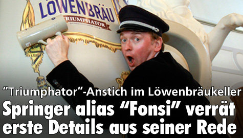 Starkbier-Fest: "Fonsi" verrät erste Details aus seiner Rede