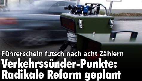 Punkte in Flensburg: Radikale Reform geplant