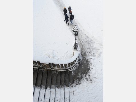 Der Winter hat M&uuml;nchen weiterhin fest im Griff - Impressionen
