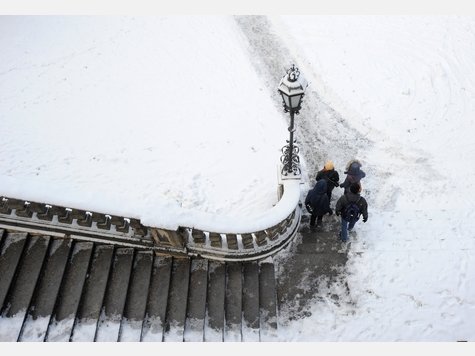 Der Winter hat M&uuml;nchen weiterhin fest im Griff - Impressionen