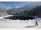 Der Christlessee bei Oberstdorf mit seinen spektakul&auml;ren Blau-T&ouml;nen ist im Sommer extrem kalt, viel zu kalt zum Baden. Im Winter ist er im Gegensatz zu seiner Umgebung aber relativ warm. Seinen Namen hat der Christlessee von einem jungen Mann namens Christian, dessen Familie in der Mitte des 18. Jahrhunderts hier lebte.