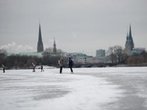 Hamburg: Mehr als eine Million Besucher zum Alstereisvergnügen erwartet