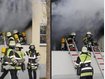 Sehbehinderte Frau in Freimann bei Brand schwer verletzt
