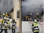 Sehbehinderte Frau in Freimann bei Brand schwer verletzt