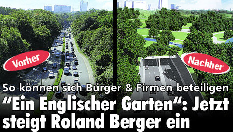 Englischer-Garten-Tunnel: Roland Berger steigt ein